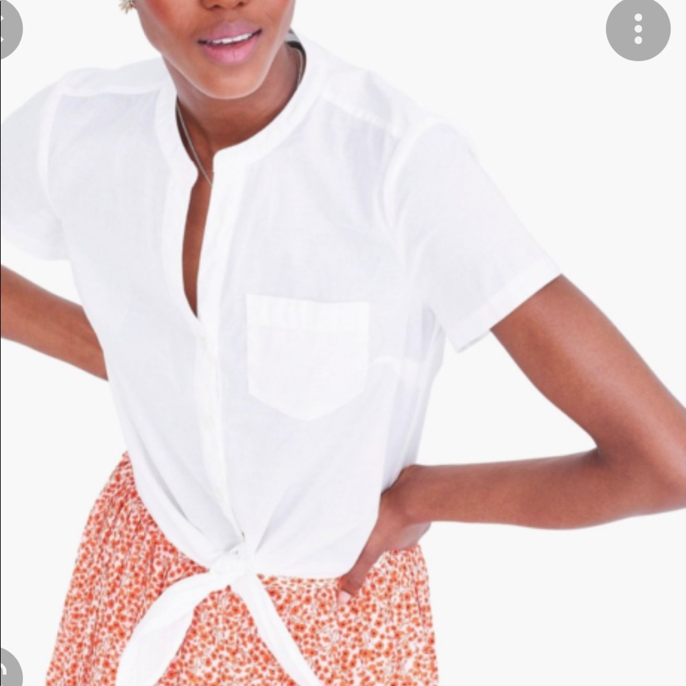 J.Crew Tie Blouse